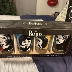 Beatles Collection Pint Glasses