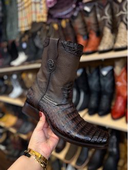 Botas vaqueras con cierre