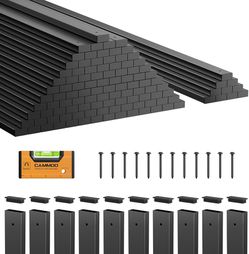 110 Pcs 32"Rectangular Deck Balusters, Straight Spindles Railing Kit Level with Scale, Pre-Installed Plugs, 220 Screws, Rustproof Finish, 2000 LBS Cap