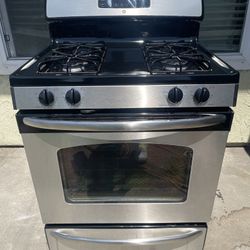 GE Stainless Steel Stove 