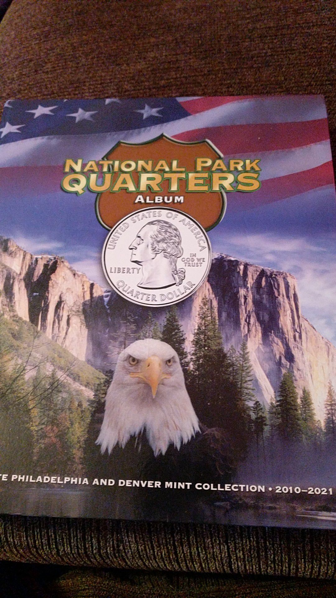 National parks quarters Whitman album