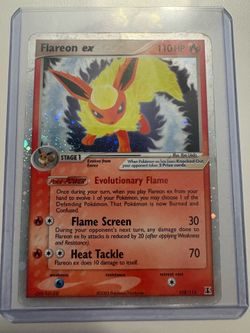 Flareon ex 2005 ultra rare damaged
