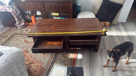 Sheldon’s coffee table