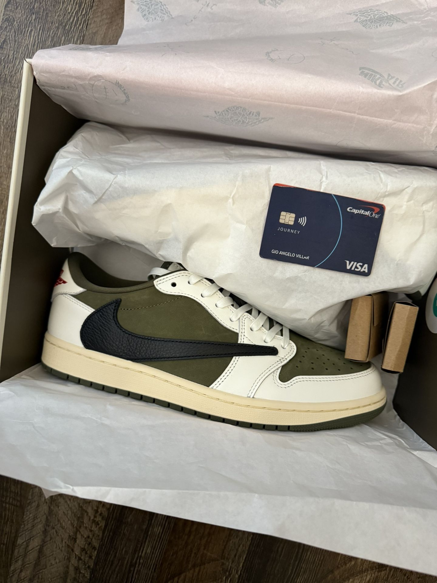 Jordan 1 Retro Low OG SP Travis Scott Medium Olive