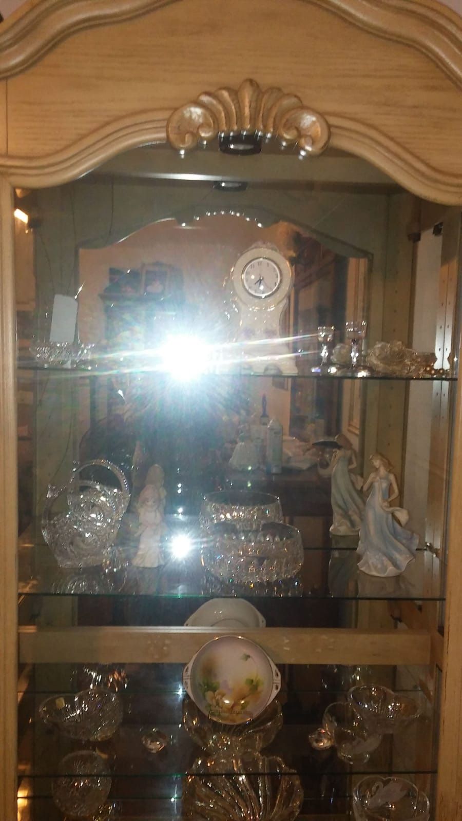 Curio Cabinet Glass