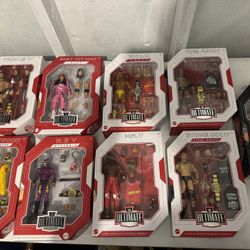 Mattel WWE Ultimate Edition Lot – Rock, Stone Cold, Hogan, Triple H, HBK, Bret Hart **PLEASE READ**