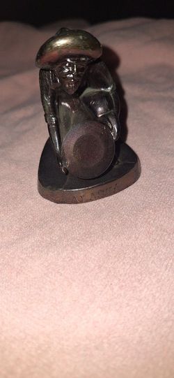 Vintage Rare Jeep Willys Coal Miner Paper Weight