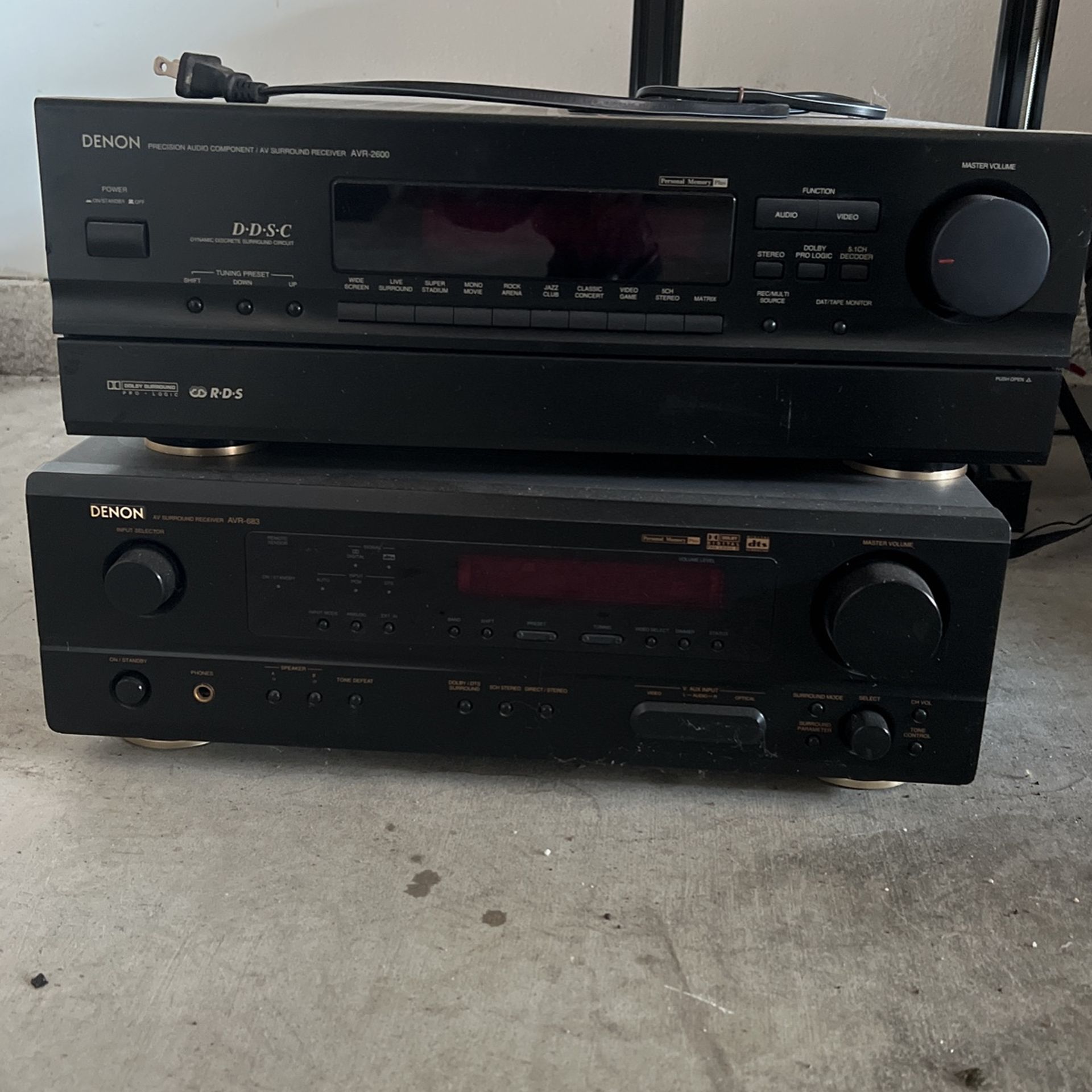 Denon Receivers $50 EA