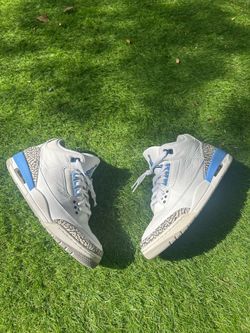 Unc Jordan 3 men’s 8.5