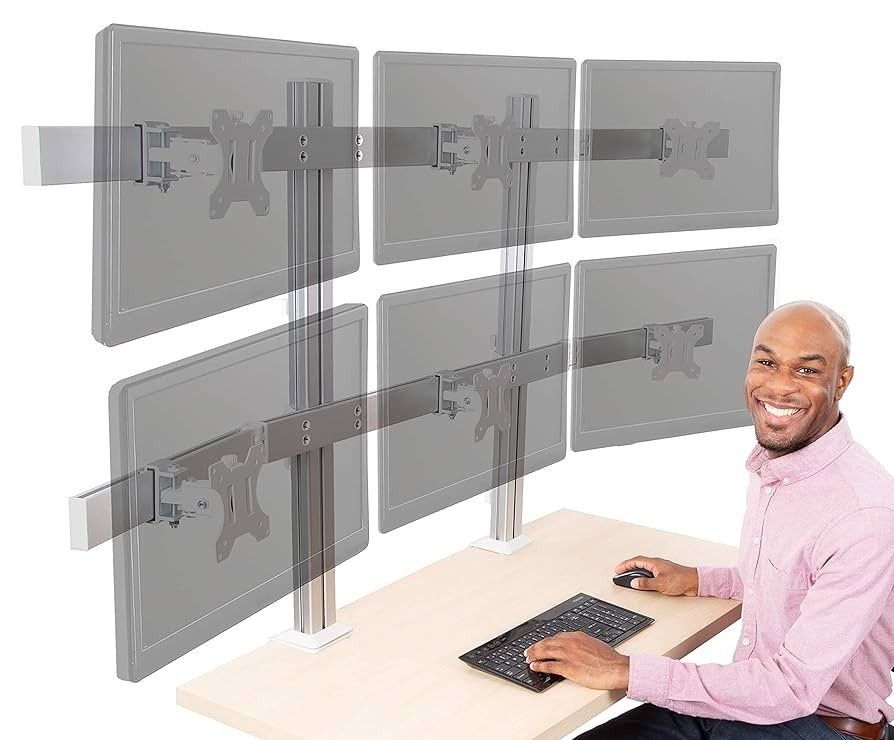 Six Monitor Mount