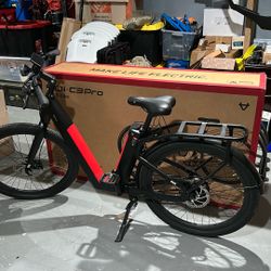 NIU BQi-C3 Pro Ebike Matte Black Speed 28mph | Range 90 miles