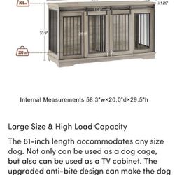 Tv Stand/Doggy Crate