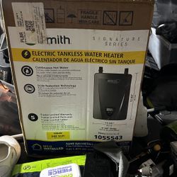 Tankless Water Heater 