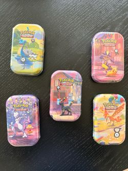 Pokemon 30th anniversary mini tins
