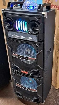 BLUETOOTH PARTY PORTABLE SPEAKER KARAOKE 🎤