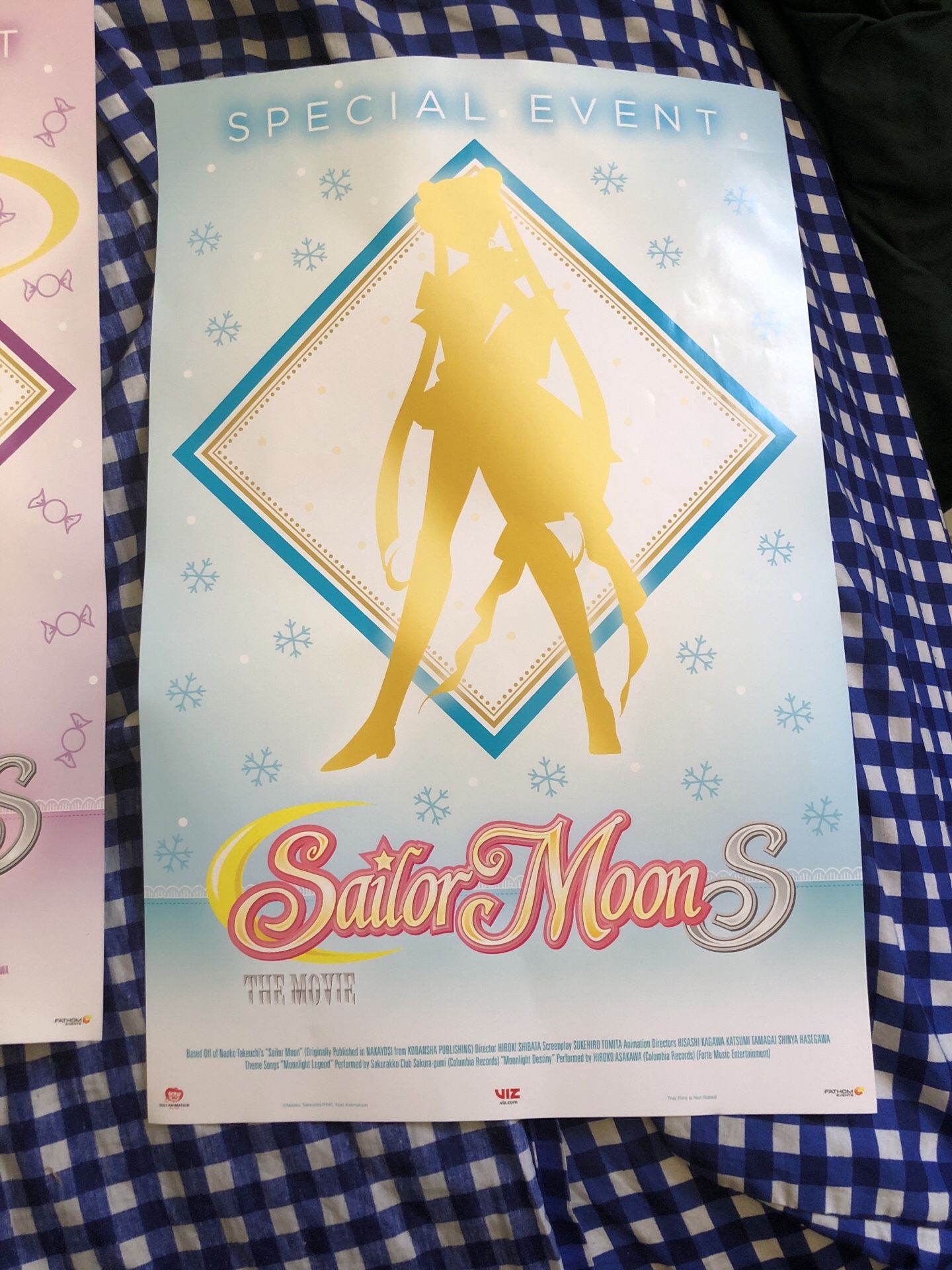 Sailor Moon Movie Mini posters