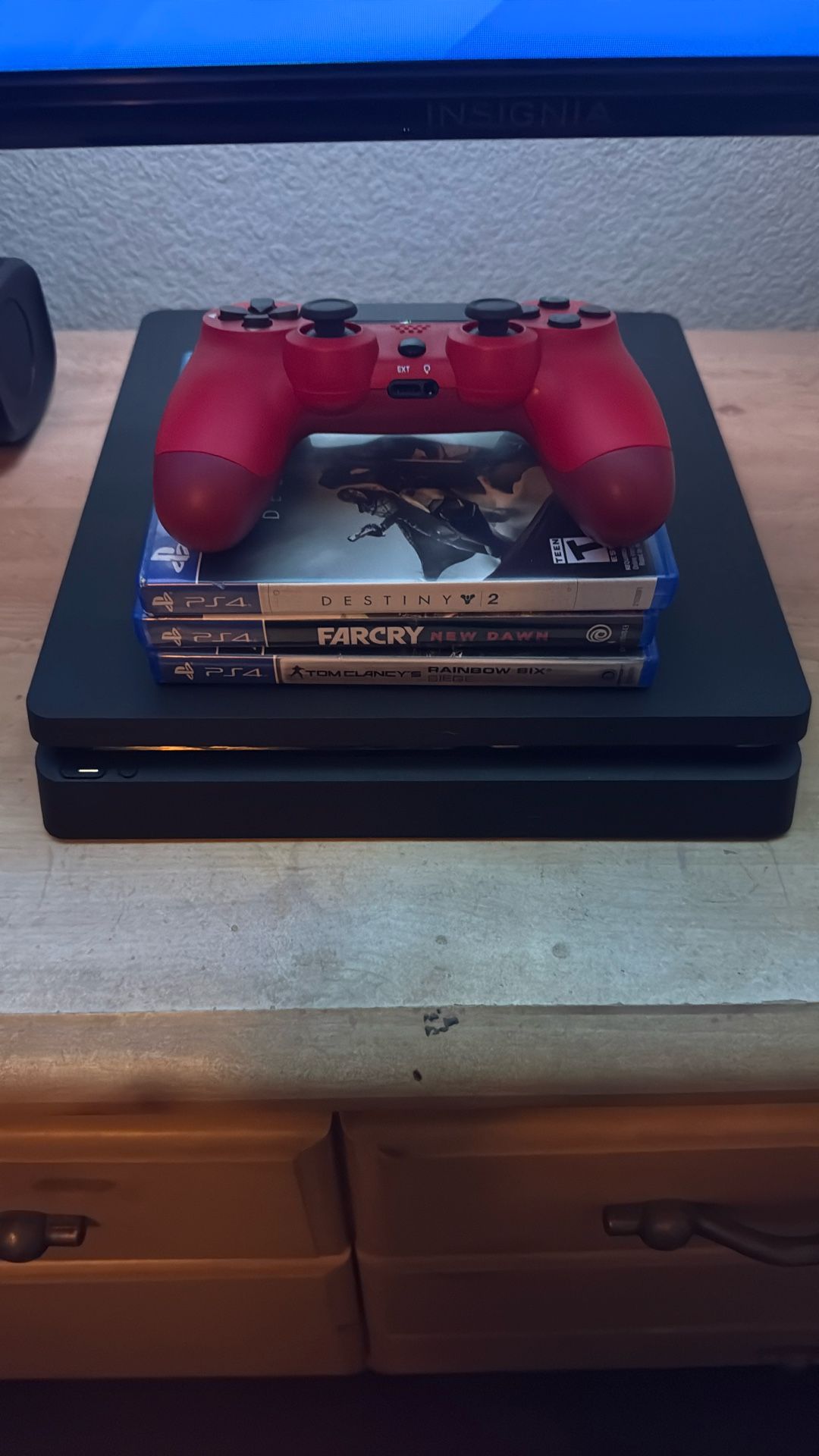 Sony PS4 Slim 1 Terabyte model with 3 games included