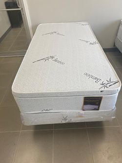 Orthopedic mattress and box spring