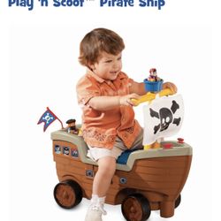 Little tikes Play 'n Scoot™ Pirate Ship Ride On Toy
