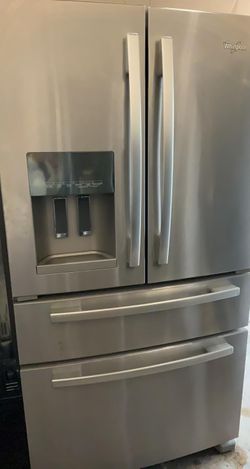 Whirlpool French Door Stainless Steel Fridge
