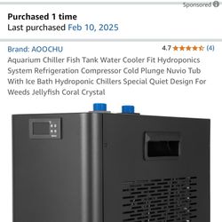 Brand New In The Box Water Chiller