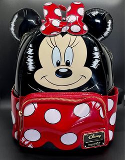New Loungefly Disney Macy's Minnie Mouse Parade Balloon Mini Backpack