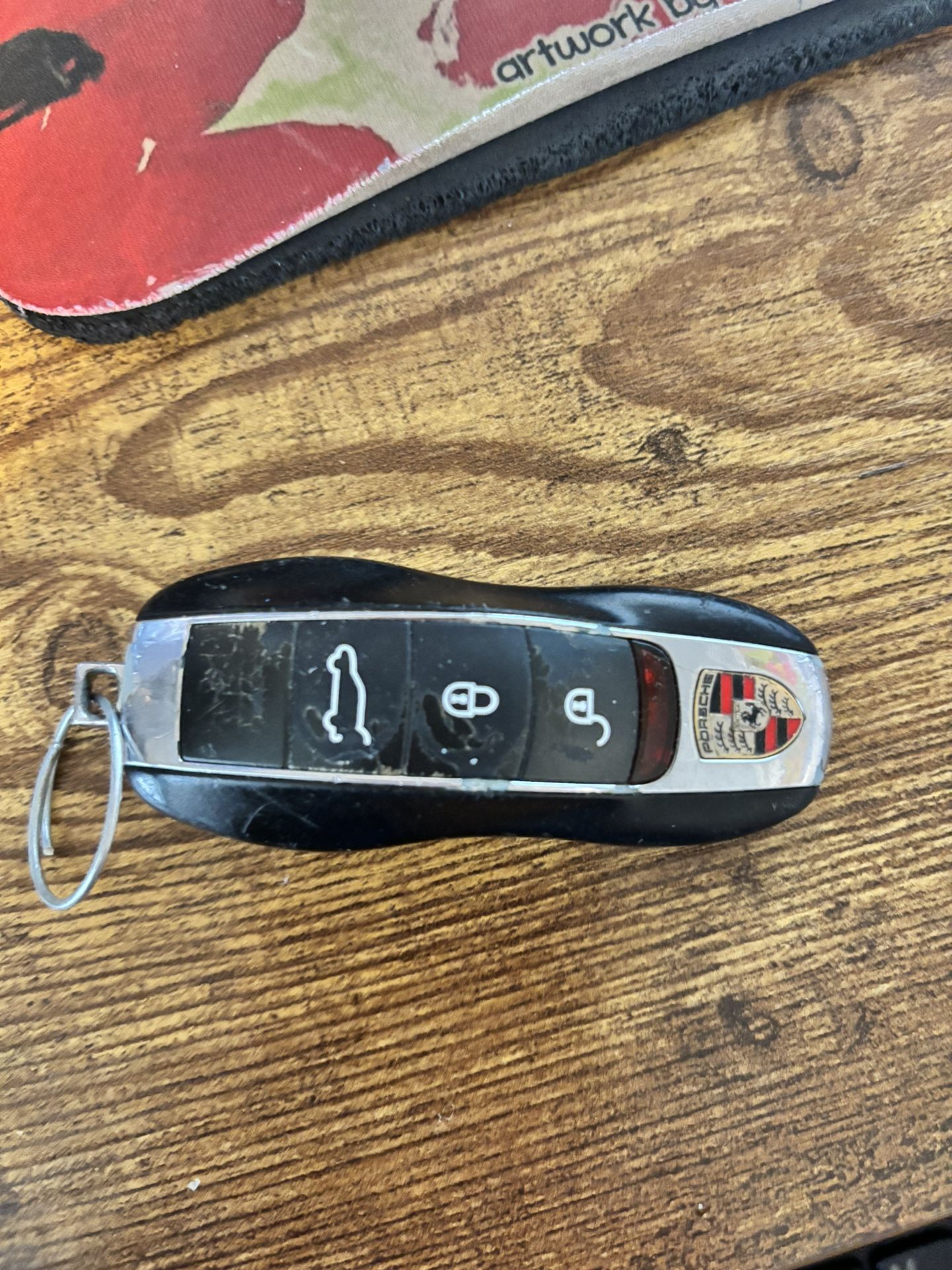 2014 Porsche Cayenne Key Alarm Fob New Battery