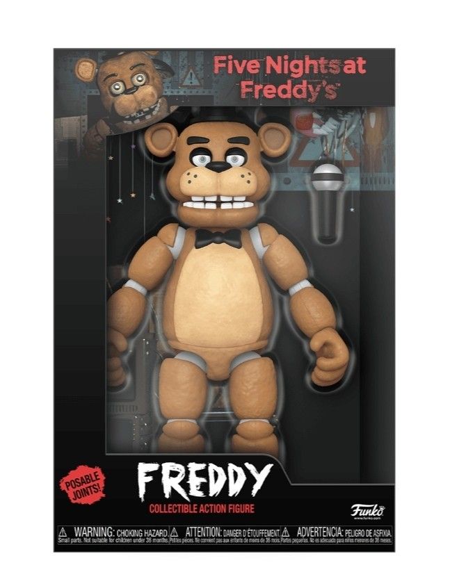 FNAF Freddy 13.5" Collectible Poseable Figure With Accessory Funko