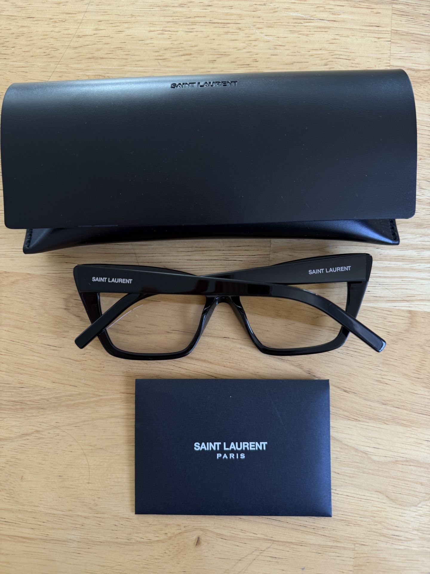 YSL Saint Laurent Cat Eye Mica Sunglasses