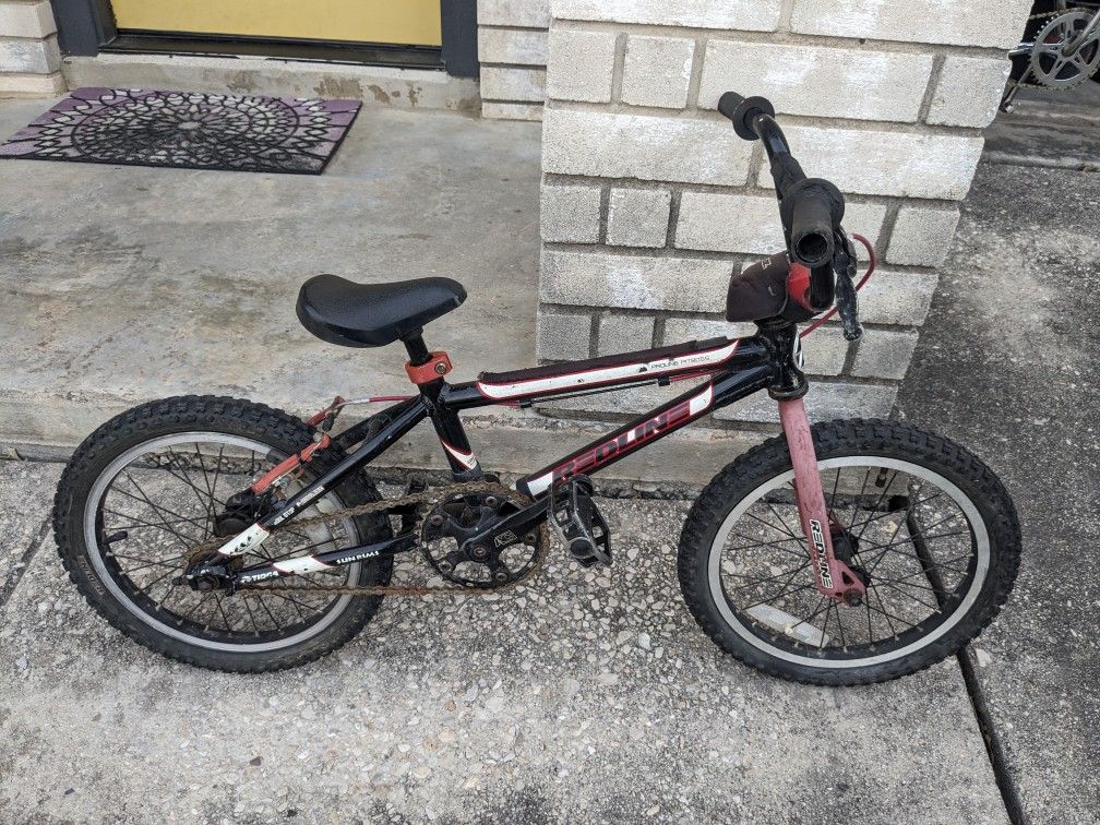 Old Bmx Redline Pitboss 16 Inch Bicycle