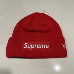 Supreme Red Box Logo Beanie