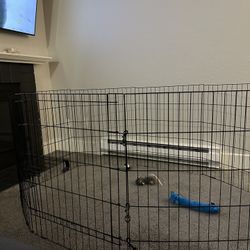 Large Dog Crate And Play Pen $80 OBO