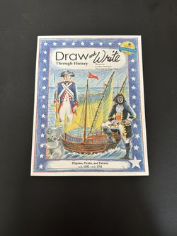 Draw And Write Through History Homeschool Curriculum Pilgrims Pirates And Patriots