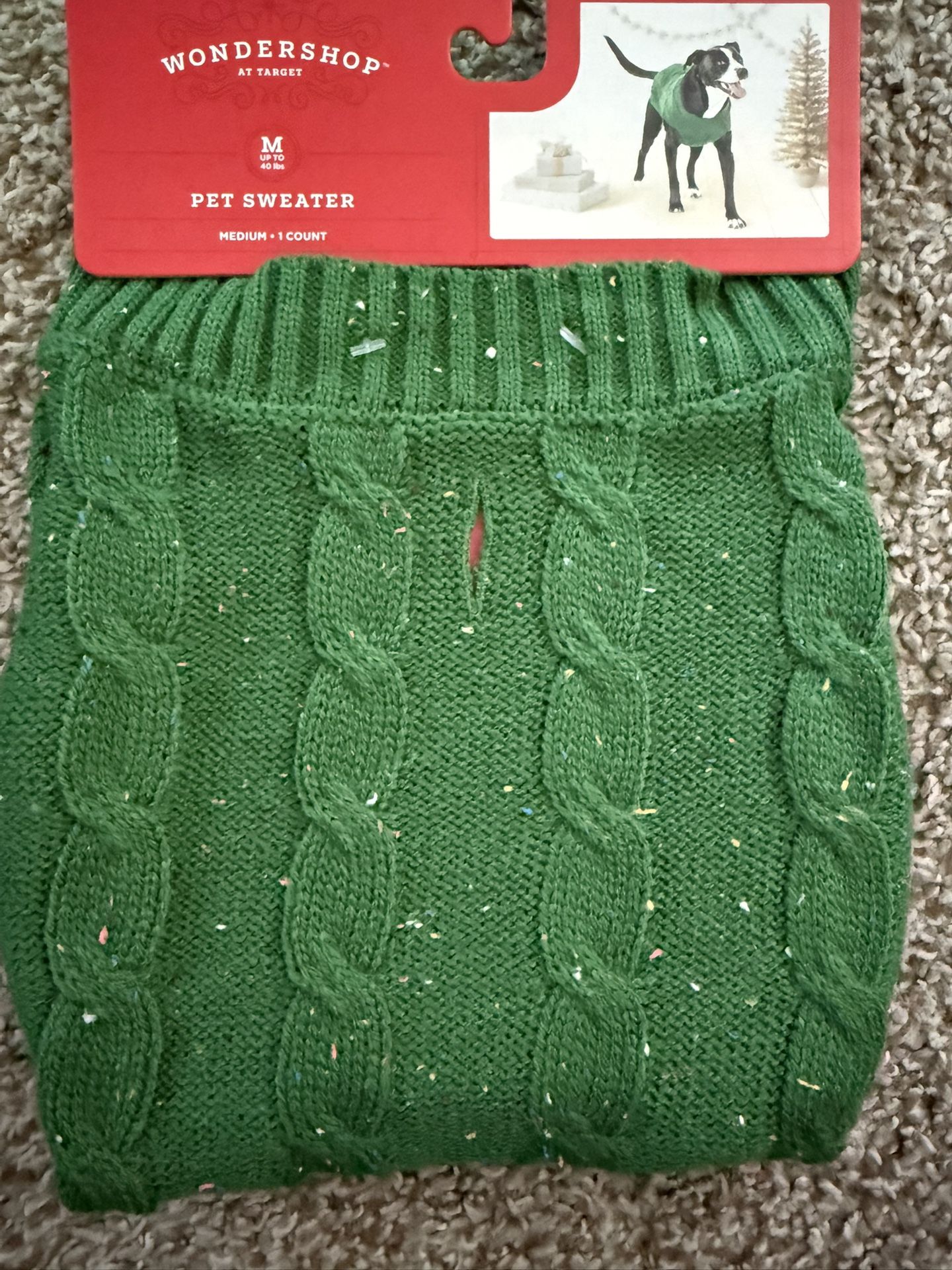 New Medium Dog Sweater