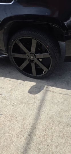 26" new wheels and tires