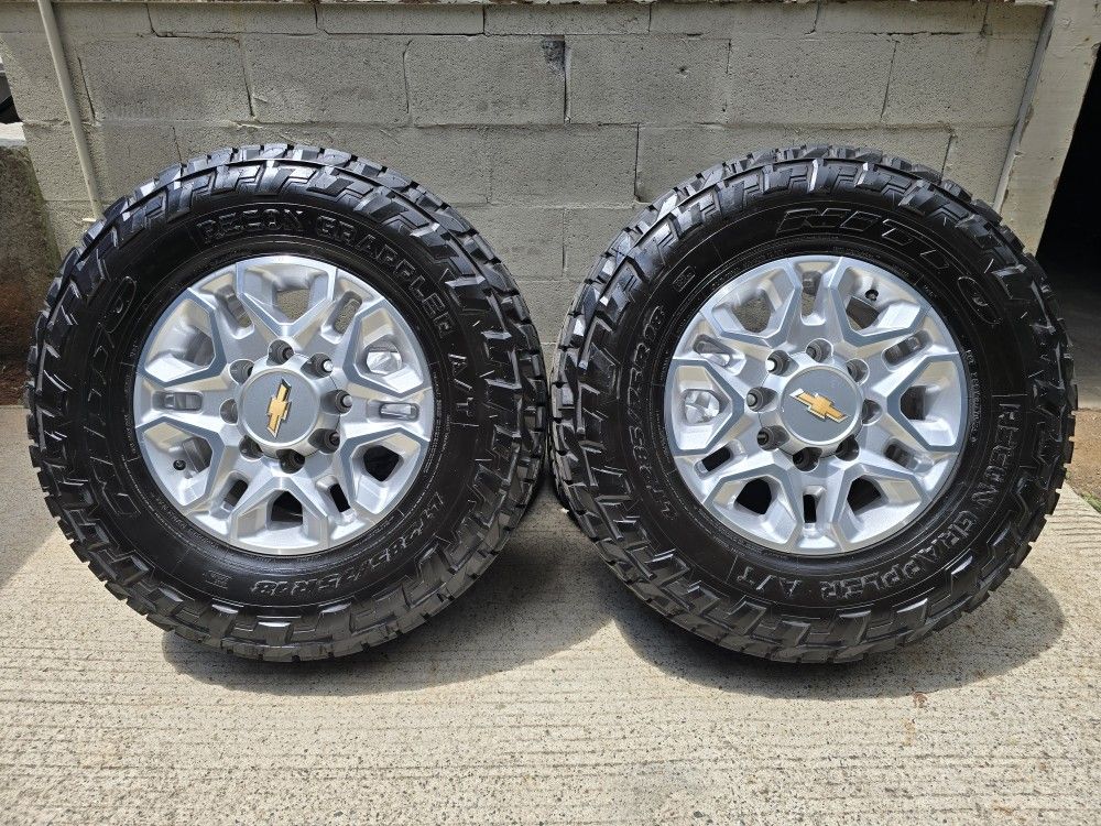 18" Chevy Silverado 2500HD Wheels