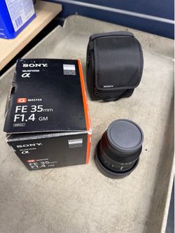 Sony FE 35mm F1.4 GM, E-Mount Lens
