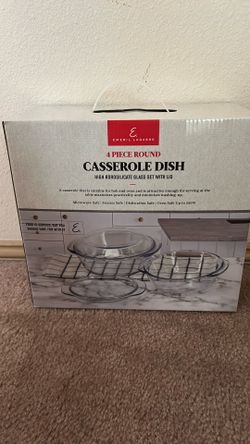 4 Piece Round Casserole Dish