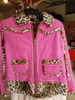 Thick Winter Girl's Jacket Sz 10- 12