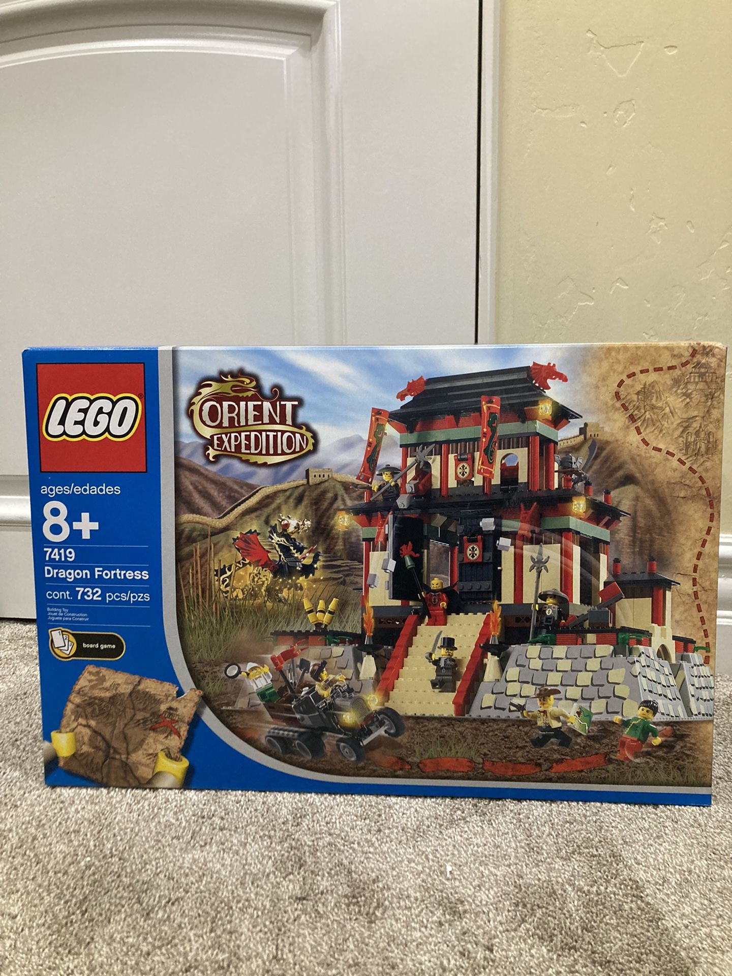 LEGO Orient Expedition Adventurers Dragon Fortress 7419