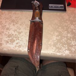 Garcia  60’s Blade With Sheath Marked Garcia 