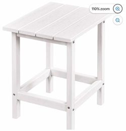 Adirondack Outdoor Side Table, Small Patio End Table,  Q-12