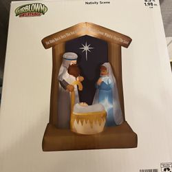 Nativity Scene Inflatable 