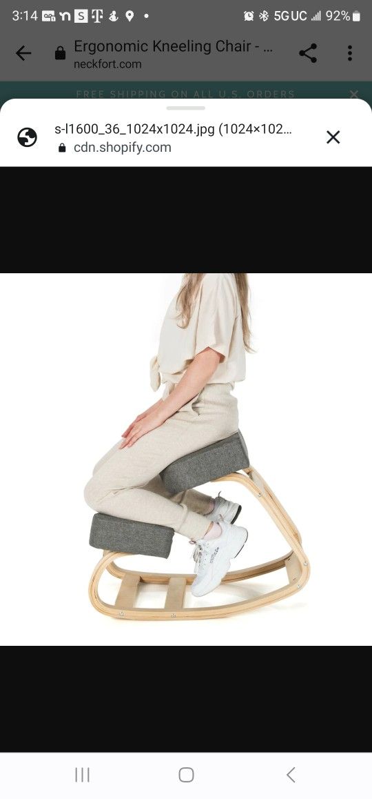 Kneeling Chair For Back Pain - NeckFort