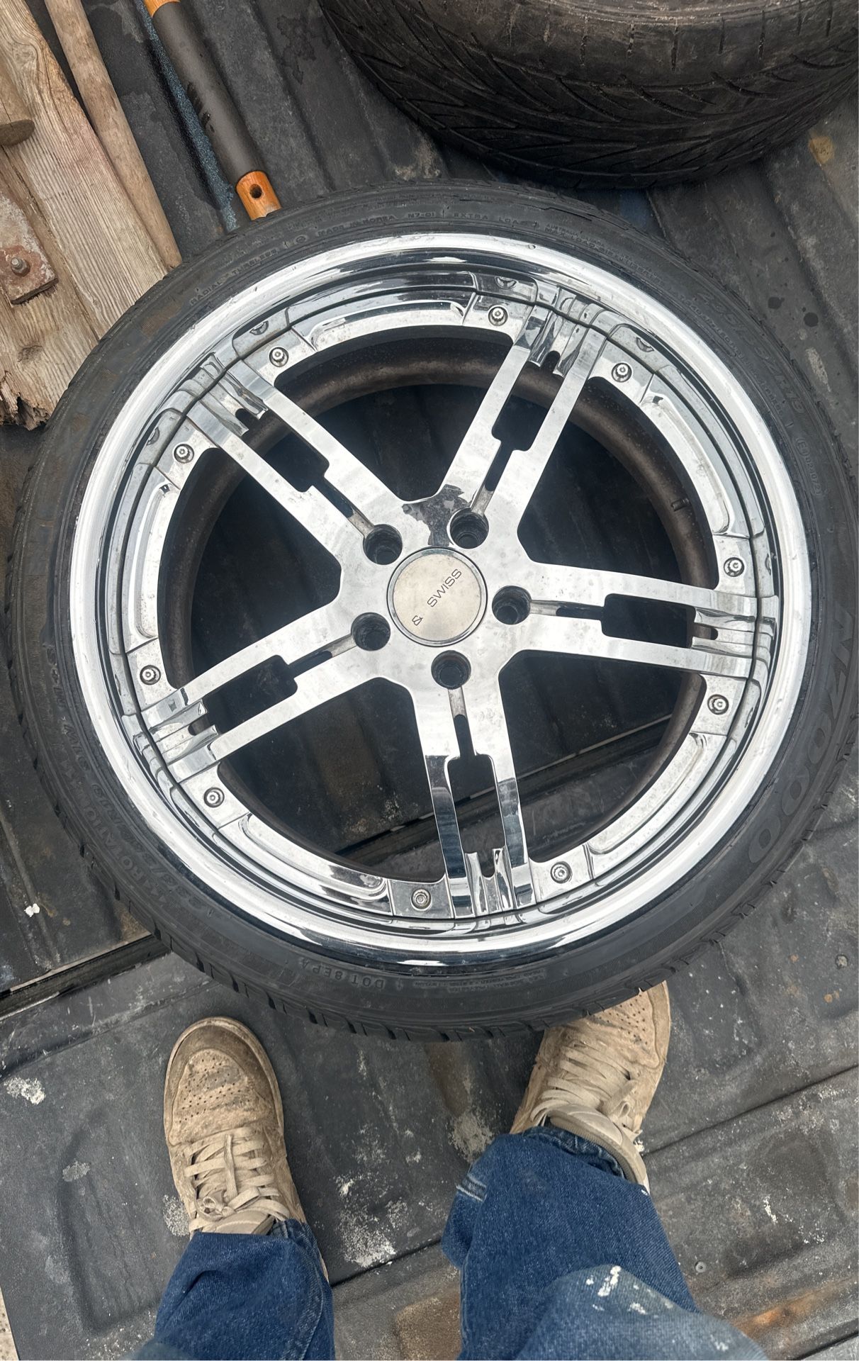 Mercedes Rims 19 Inch Stagger On Back