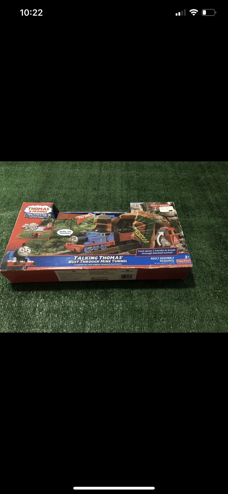 Thomas And Friends Trackmaster Talking Thomas’ Bust Through Mine Tunnel