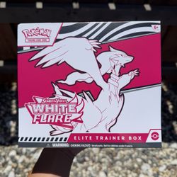 Pokemon White Flare Elite Trainer Box