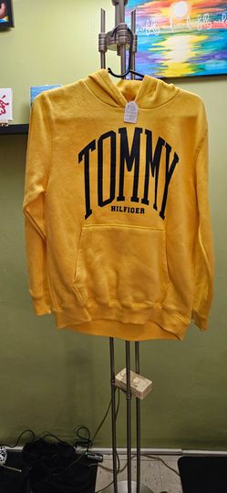 Tommy Hilfiger Yellow Pullover Hoodie