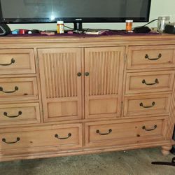 Dresser And TV 