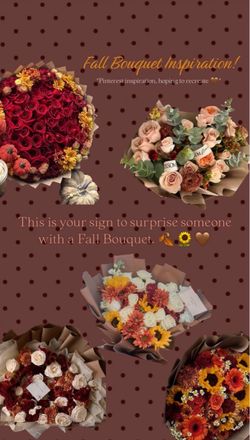 Fall seasonal flower arrangements